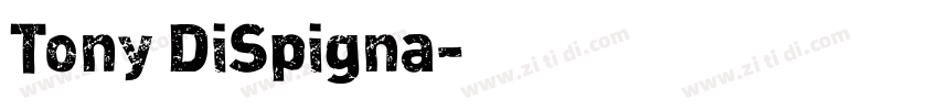Tony DiSpigna字体转换